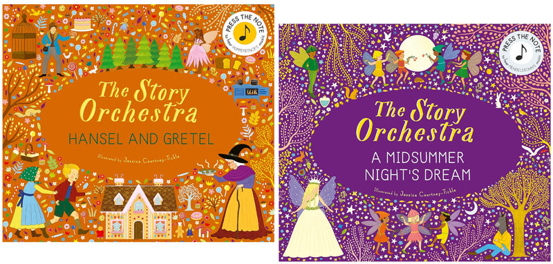 The Story Orchestra by Jessica Courtney-Tickle 2 Books Collection Set - Ages 5+ - Hardback