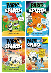 Pablo and Splash Graphic Novel Series & The Castle Quest: World Book Day 2026 by Sheena Dempsey Illustrated 4 Books Collection Set - Ages - 6-9 - Paperback Graphic Novels Bloomsbury Publishing