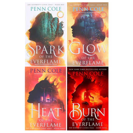 The Kindred's Curse Saga by Penn Cole 4 Books Collection Set - Fiction - Paperback Fiction Hachette