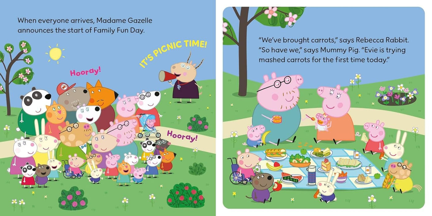 Peppa Pig: One Big Family: A World Book Day 2026 Mini Book - Ages 3-6 - Paperback 3-5 Ladybird
