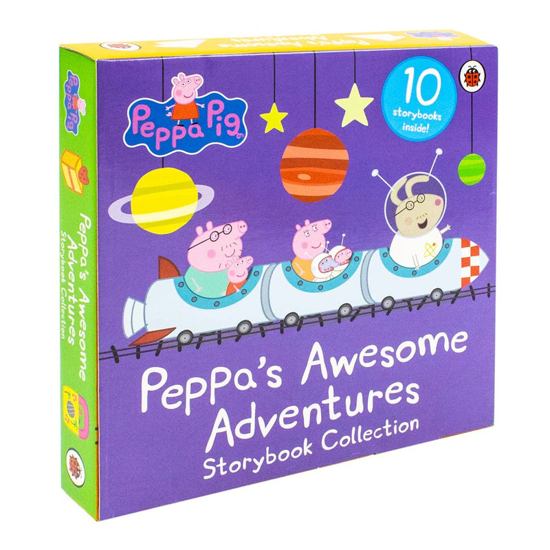 Peppa Pig: Peppa's Awesome Adventures Storybook Collection 10 Books Box Set - Ages 0-5 - Paperback 0-5 Penguin Random House