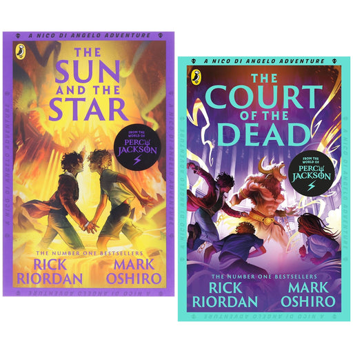 A Nico di Angelo Adventures Series by Rick Riordan & Mark Oshiro 2 Books Collection Set - Ages 9-17 - Paperback 9-14 Penguin Random House