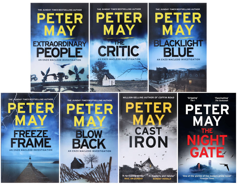 An Enzo Macleod Investigations (Enzo Files) by Peter May: The Complete Collection 7 Books Set - Fiction - Paperback