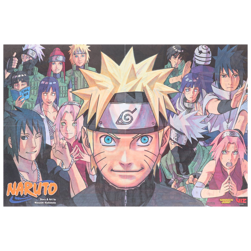 Naruto Box Set 3: Volumes 49-72 By Masashi Kishimoto - Manga - Paperback Graphic Novels Viz Media, Subs. of Shogakukan Inc