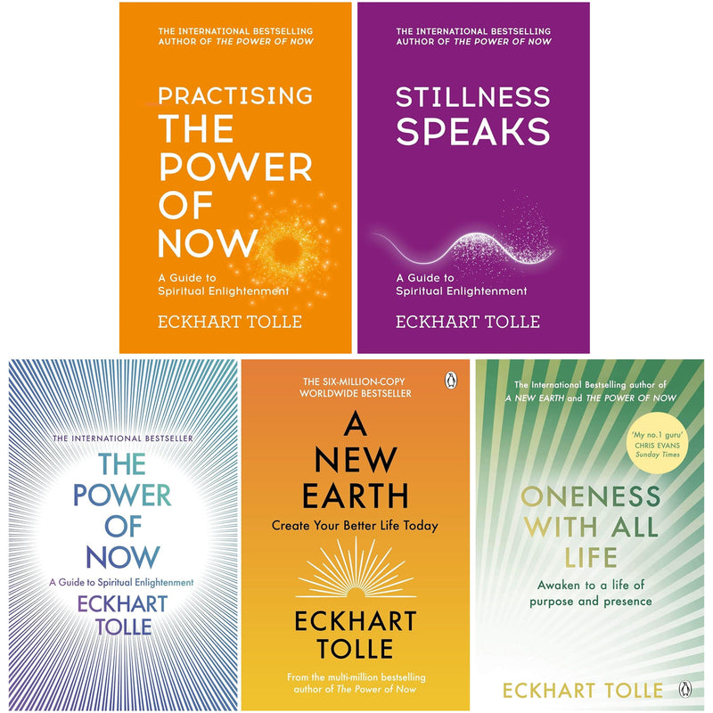 Eckhart Tolle The Power of Now Collection 5 Books Set - Non Fiction - Paperback Non-Fiction Hachette