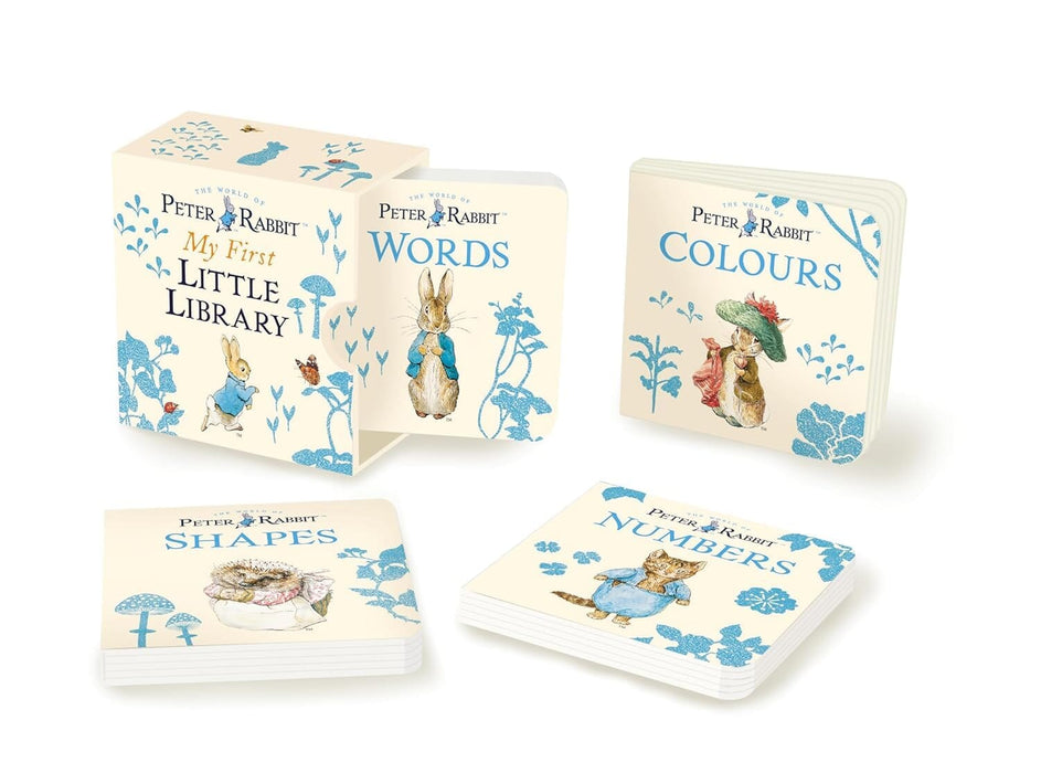 Peter Rabbit My First Little Library by Beatrix Potter 4 Books Collection Box Set - Ages 2+ - Board Book 3-5 Penguin Random House