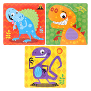 Never Touch a Dinosaur Gift Box by Rosie Greening (Includes 2 Books & 3 Jigsaws with Bumpy Silicone Touches) - Ages 0-5 - Board Book 0-5 Make Believe Ideas