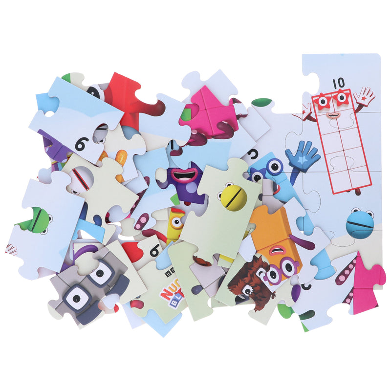 Numberblocks: First Numbers Jigsaw and Book: Learn to count with this Fun Numbers and Giant 36-piece jigsaw! - Ages 3+ - Board Book 3-5 Sweet Cherry Publishing