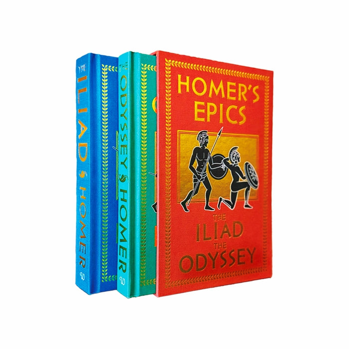 Homer's Epic Collection (The Iliad & The Odyssey) 2 Books Box Set - Fiction - Hardback