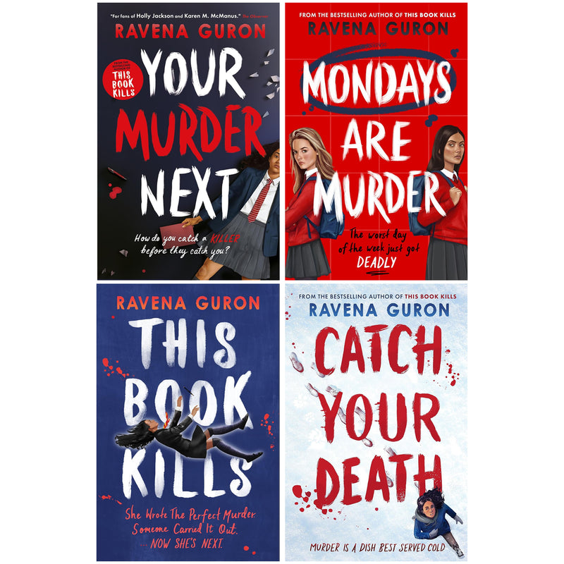 Ravena Guron Murder Mystery Collection 4 Books Set - Ages 12-17 - Paperback