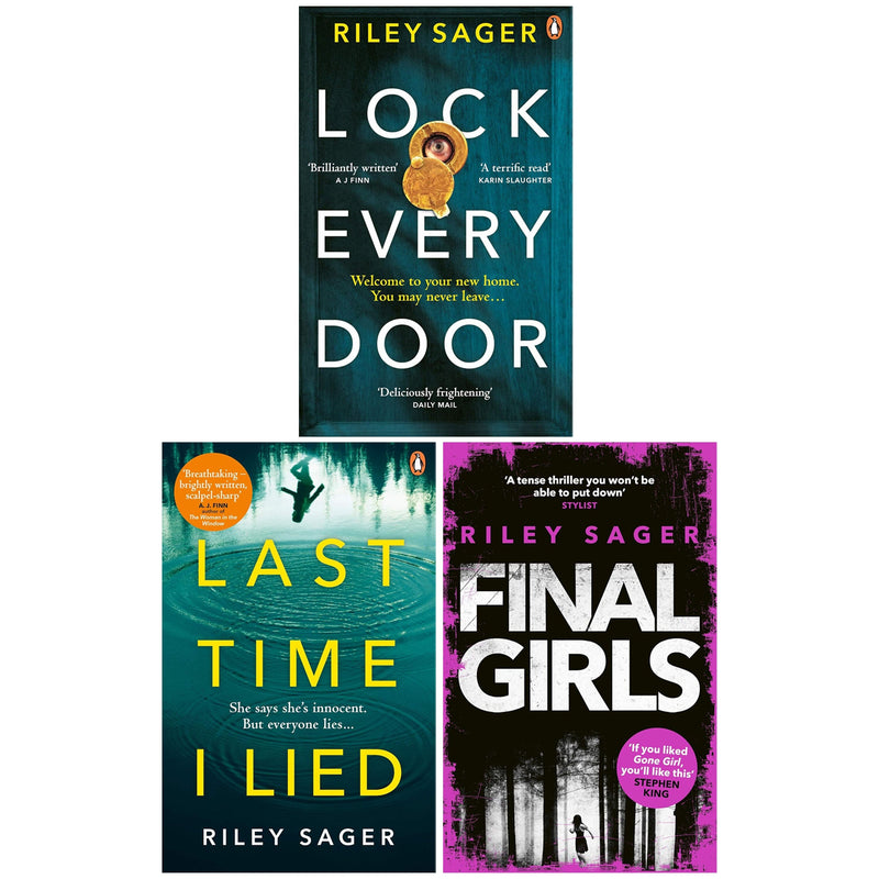 Riley Sager Thriller 3 Books Collection Set  - Fiction - Paperback
