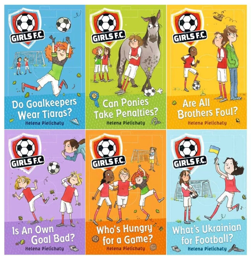 Girls FC Series: The best Team for Football and Friendship By Helena Pielichaty 6 Books Collection Box Set - Ages 9+ - Paperback 9-14 Walker Books