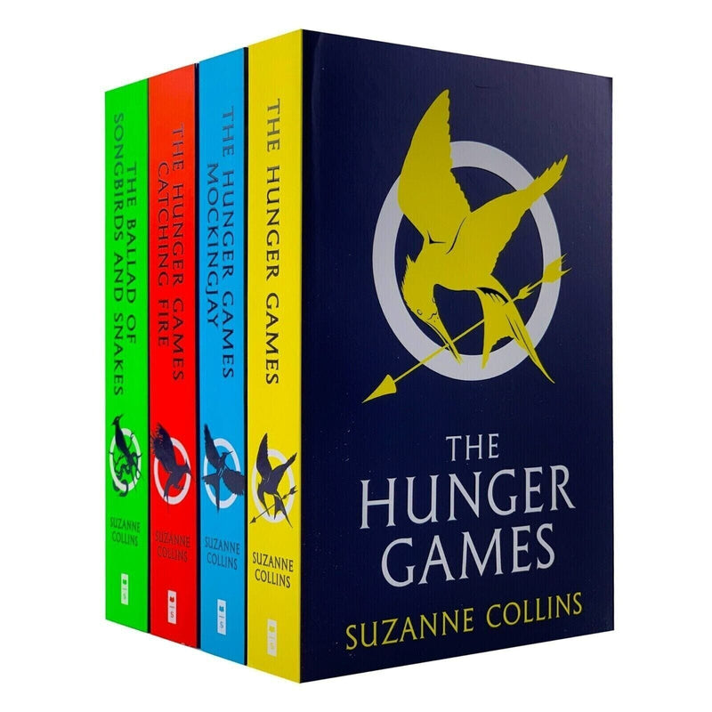 The Hunger Games Series by Suzanne Collins 4 Books Collection Set - Ages 11-18 - Paperback Young Adult Scholastic
