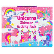 Unicorns Shimmer Activity Pack Colouring Books & Stickers 3 Books Collection Set - Ages 3+ - Paperback 0-5 Alligator Books