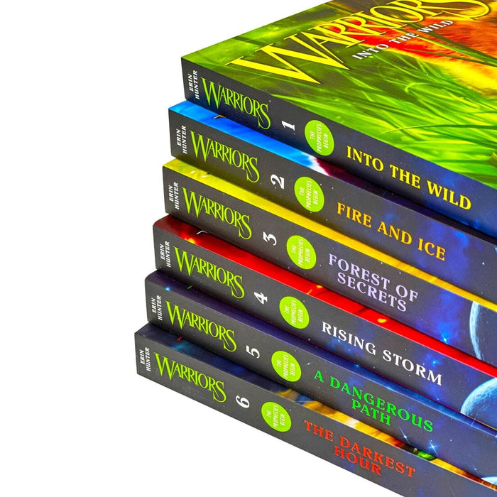 Warrior Cats by Erin Hunter: Series 1 The Prophecy Begins 6 Books Collection Set - Ages 8-12 - Paperback 9-14 HarperCollins Publishers