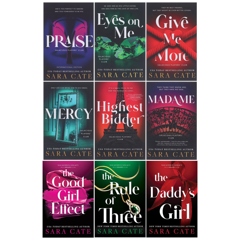 Salacious Players' Club & Legacy Series By Sara Cate 9 Books Collection Set - Fiction - Paperback Fiction Sourcebooks, Inc