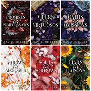 Monsters & Muses Series by Sav R. Miller 6 Books Deluxe Edition Collection Set - Fiction - Paperback Fiction Sourcebooks