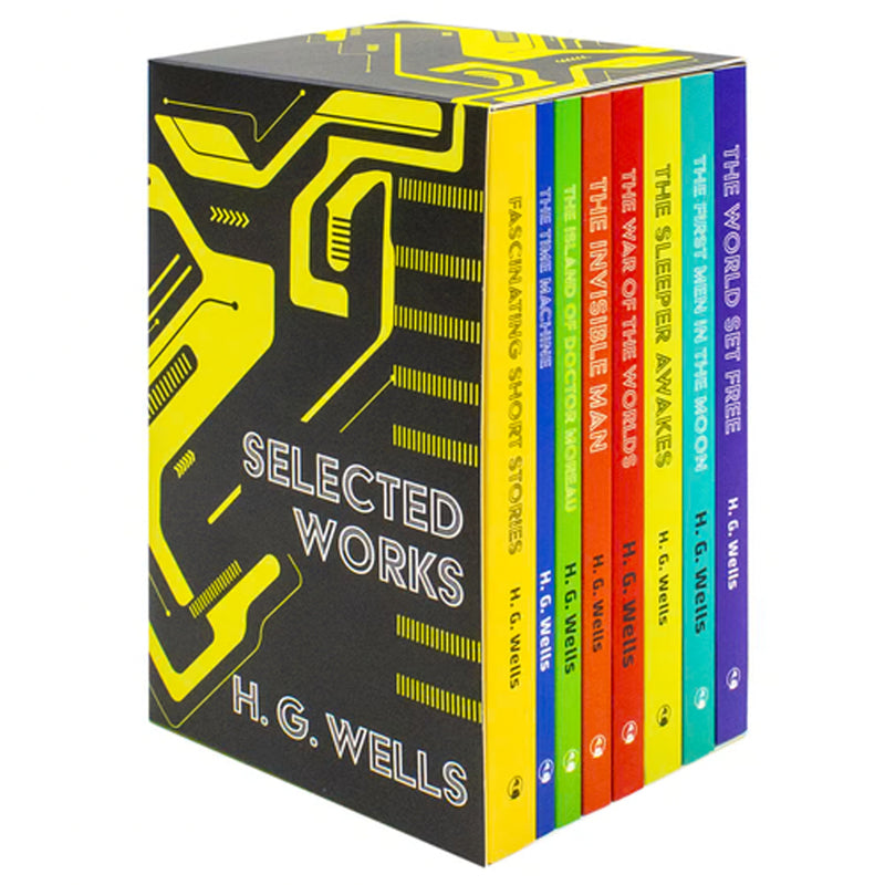 H. G. Wells Selected Works Collection 8 Books Box Set - Fiction - Paperback Fiction Classic Editions