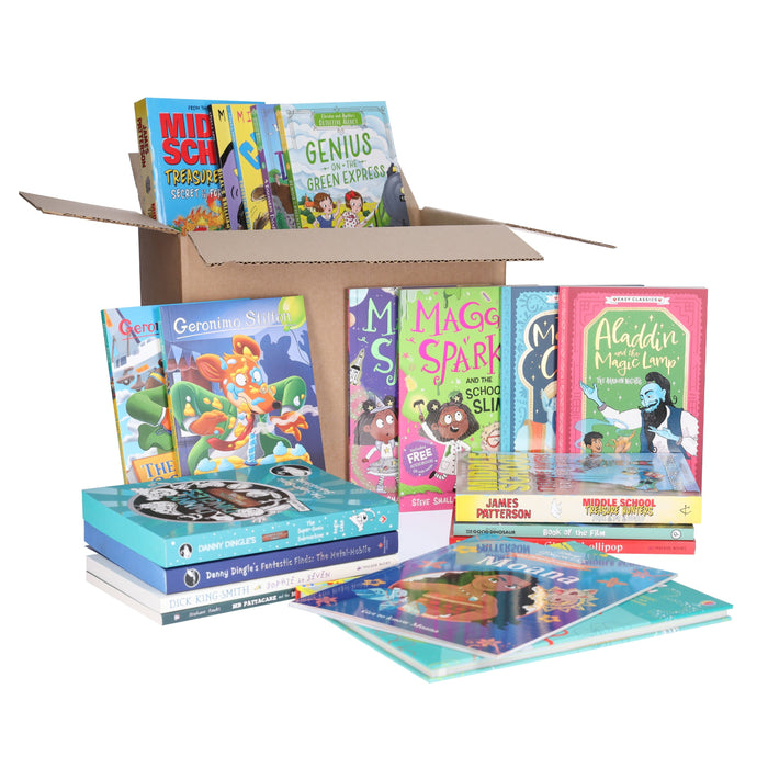 20th Birthday Box with 20 Books! Older Children Books2Door