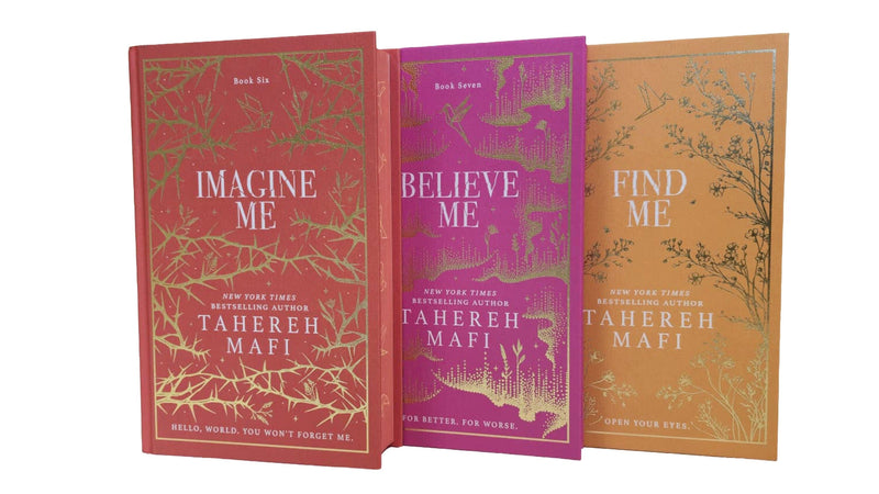 Shatter Me (Book 6-8) Collector's Edition by Tahereh Mafi 3 Book Sprayed Edges Collection Set - Ages 14+ - Hardback