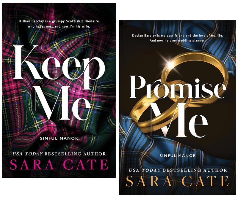 Sinful Manor Series by Sara Cate 2 Books Collection Set - Fiction - Paperback Fiction Sourcebooks