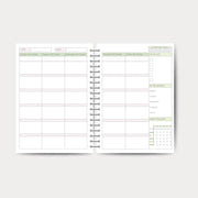 One Lesson At A Time 2026-2027 Teacher Planner - Olive Edition - Spiral Bound Hardback Non-Fiction PlannersForTeachers