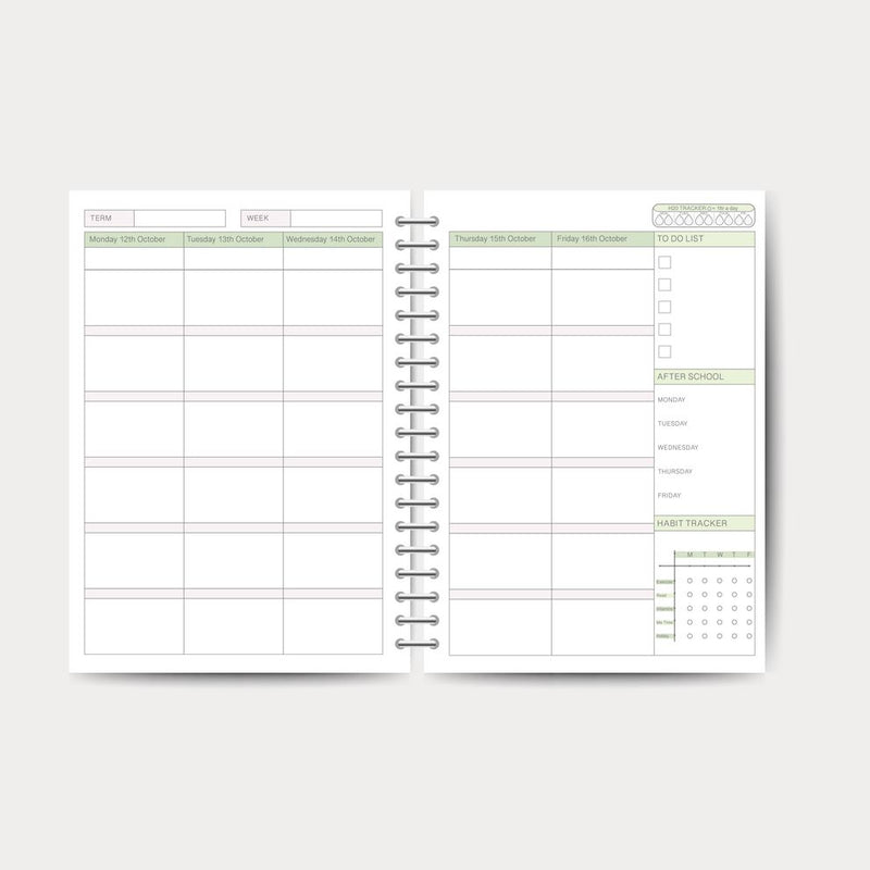 One Lesson At A Time 2026-2027 Teacher Planner - Olive Edition - Spiral Bound Hardback Non-Fiction PlannersForTeachers