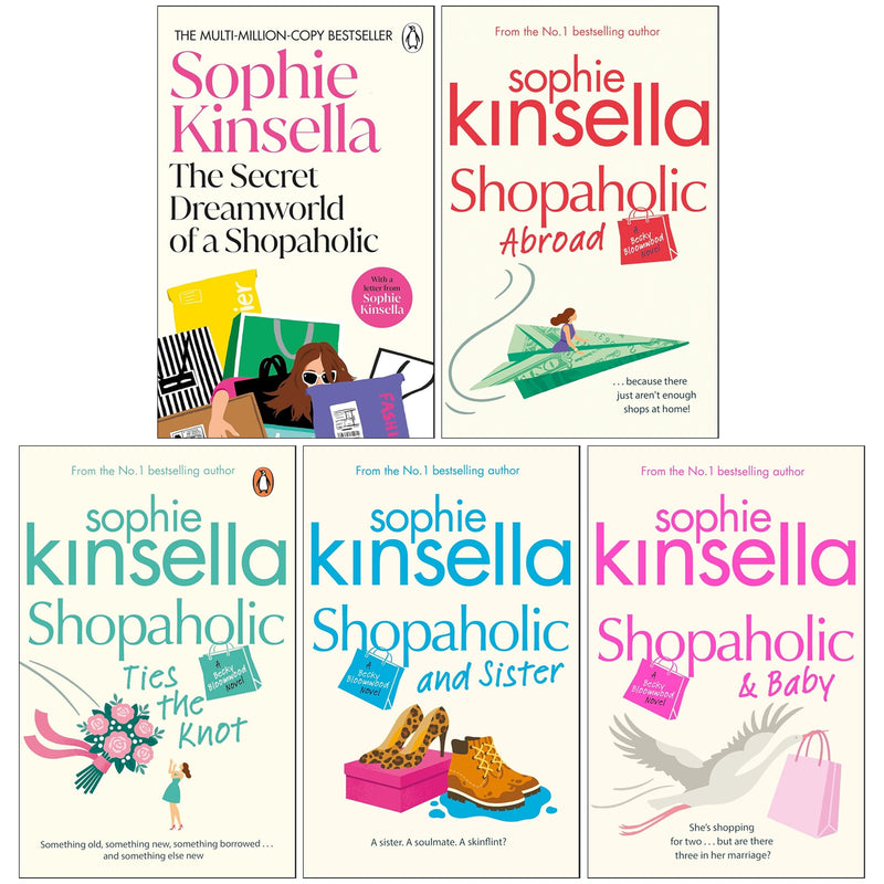 Shopaholic Series by Sophie Kinsella 5 Books Collection Set (A Becky Bloomwood Novel) - Fiction - Paperback Fiction Penguin Random House