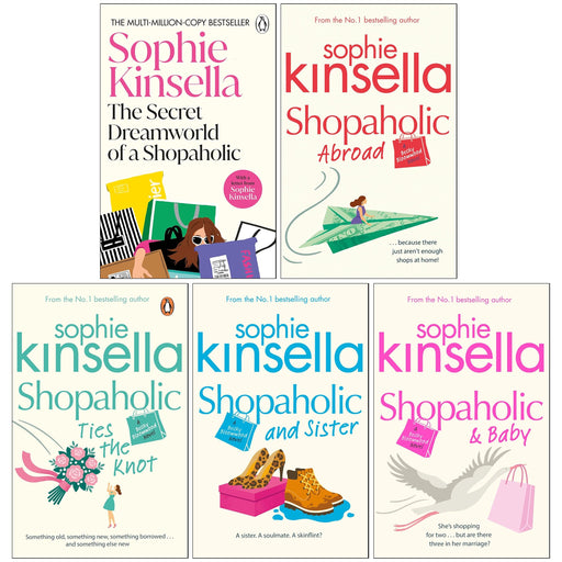 Shopaholic Series by Sophie Kinsella 5 Books Collection Set (A Becky Bloomwood Novel) - Fiction - Paperback Fiction Penguin Random House