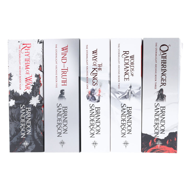 The Stormlight Archive Series By Brandon Sanderson 5 Books Collection Set - Fiction - Paperback Fiction Hachette