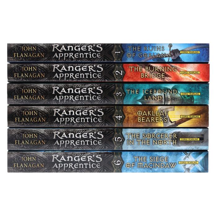Rangers Apprentice Series (Book 1-6) By John Flanagan 6 Books Collection Set - Ages 9-11 - Paperback Young Adult Penguin Random House