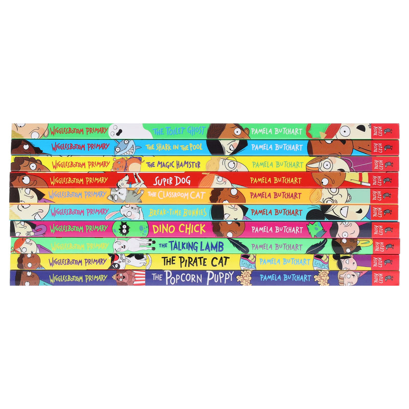Wigglesbottom Primary Series by Pamela Butchart 10 Books Collection Set - Ages 5+ - Paperback 7-9 Nosy Crow Ltd