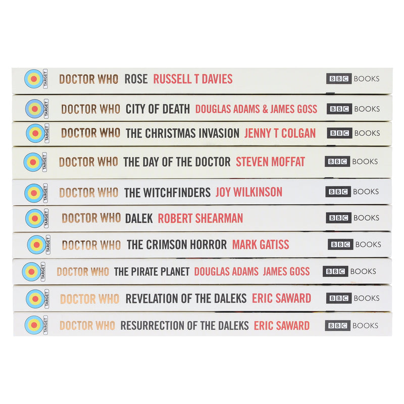 Doctor Who: Target Collection 10 Books Set (Waves 1 & 2) - Fiction - Paperback Fiction BBC Books