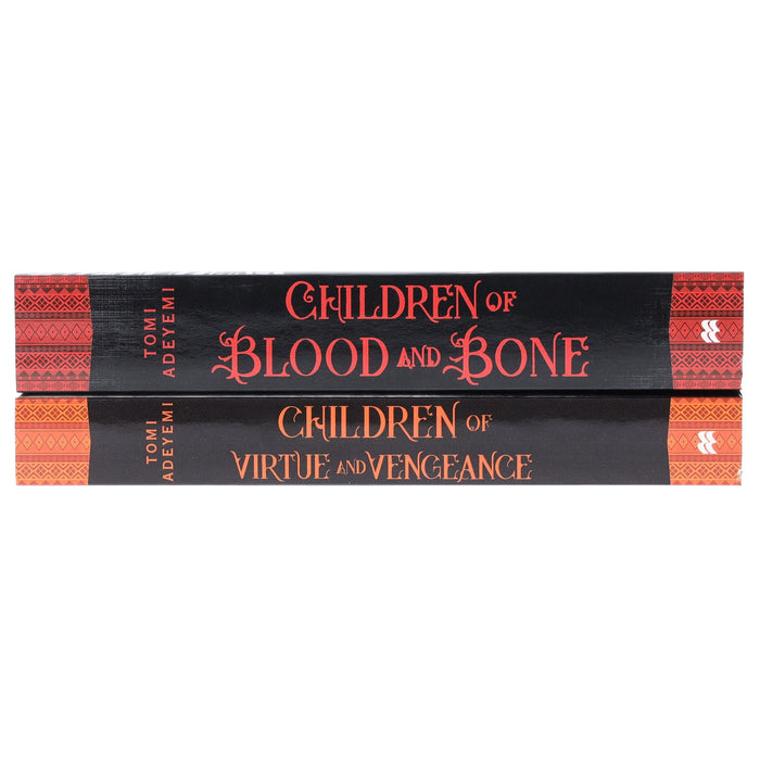 The Legacy of Orisha Series by Tomi Adeyemi 2 Books Collection Box Set - Ages 12-16 - Paperback Young Adult Macmillan