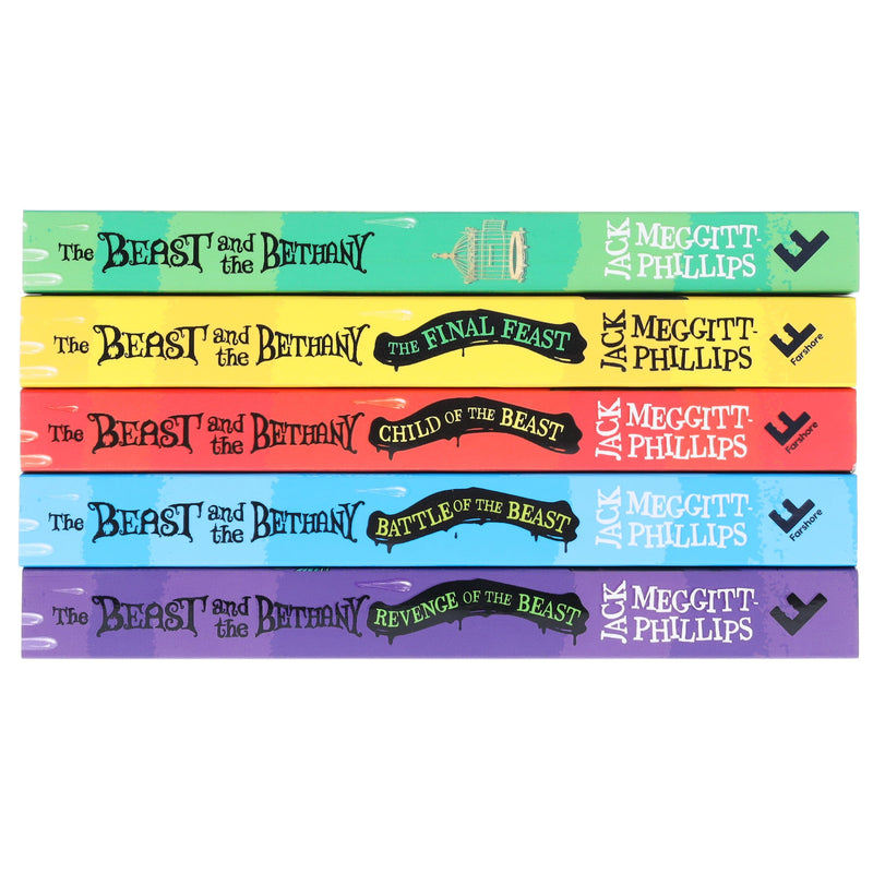 The Beast and the Bethany Series By Jack Meggitt-Phillips Illustrated 5 Books Collection Set - Ages 8+ - Paperback 9-14 HarperCollins Publishers