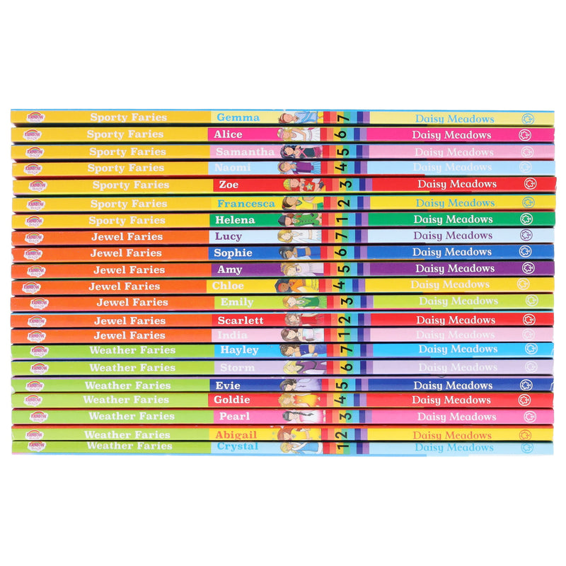 Rainbow Magic The Magical Adventure Collection 21 Books Set Including 3 Series by Daisy Meadows - Ages 6+ - Paperback 7-9 Orchard Books