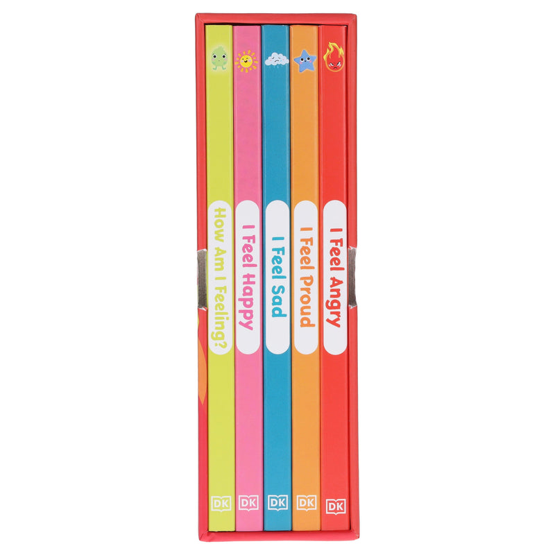 First Emotions: My Little Box of Emotions (Happy, Sad, Angry & Proud) 5 Books Collection Box Set - Ages 0-5 - Board Book 0-5 DK