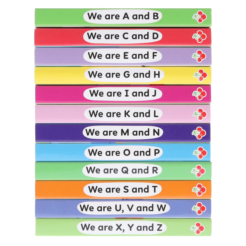 A Case of Alphablocks 12 Mini Books Collection Box Set - Ages 0-5 - Board Book 0-5 Sweet Cherry Publishing