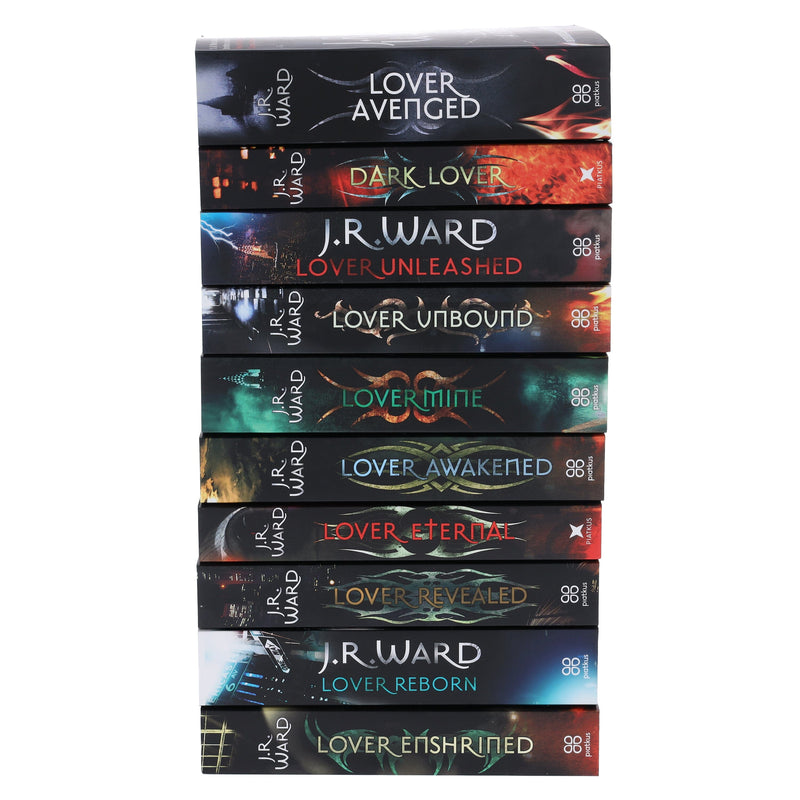 Black Dagger Brotherhood Series by J.R. Ward 10 Books Collection Set - Fiction - Paperback Fiction Hachette