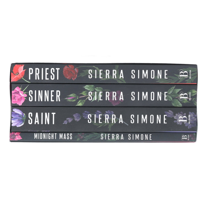 Priest Series by Sierra Simone 4 Books Collection Slipcase Set - Fiction - Paperback (Sprayed Edges) Fiction Sourcebooks