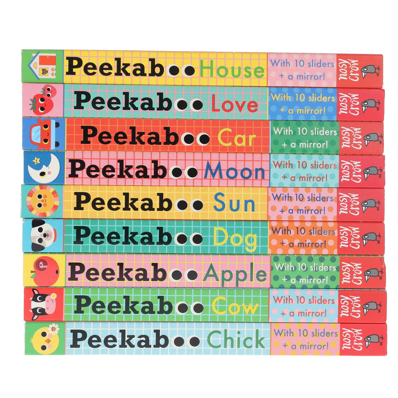 Peekaboo by Camilla Reid Illustrated 9 Books Collection Set - Ages 0-5 - Board Book 0-5 Nosy Crow Ltd