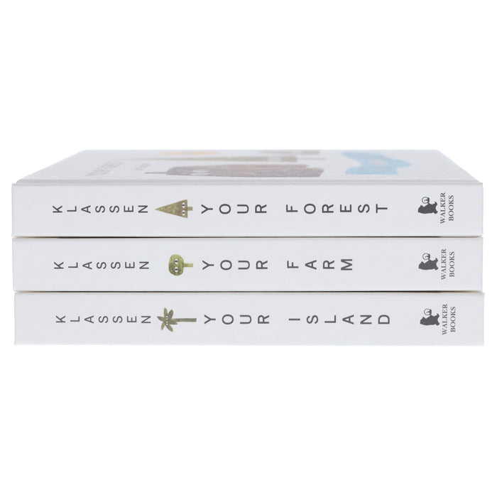 Your Places: A Trio of Board Books for the Youngest of Children by Jon Klassen 3 Books Collection Set - Ages 2-7 - Board Book 0-5 Walker Books