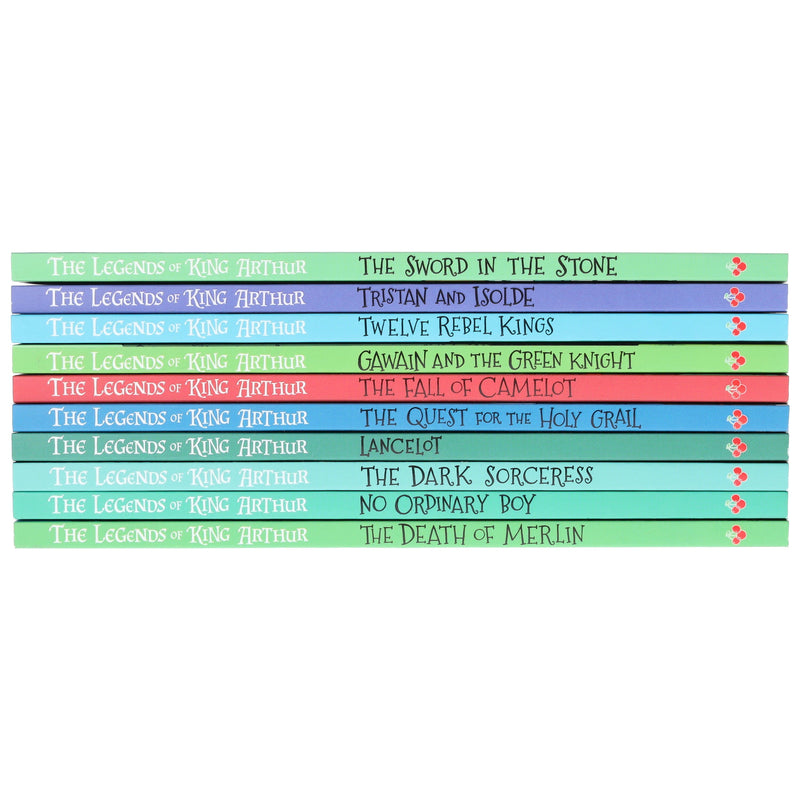 The Legends Of King Arthur Easy Classic 10 Books Box Set By Tracey Mayhew - Ages 7-9 - Paperback 7-9 Sweet Cherry Publishing
