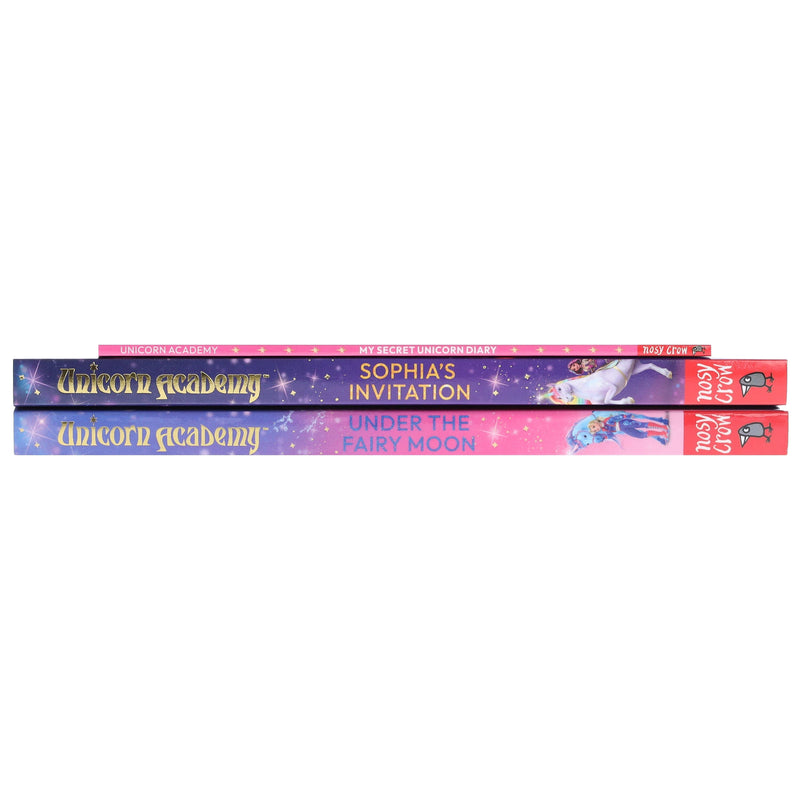 Unicorn Academy Series & My Secret Unicorn Diary: A World Book Day 2026 by Nosy Crow 3 Books Collection Set With Unicorn Academy Ava Costume 7-9 Nosy Crow Ltd