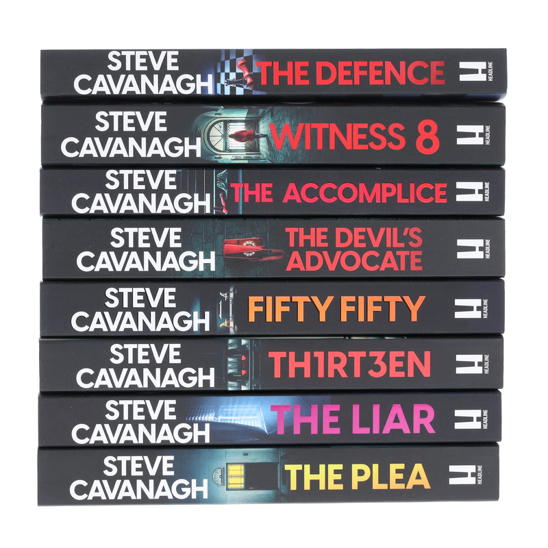 Eddie Flynn Series by Steve Cavanagh 8 Books Collection Set - Fiction - Paperback Fiction Hachette