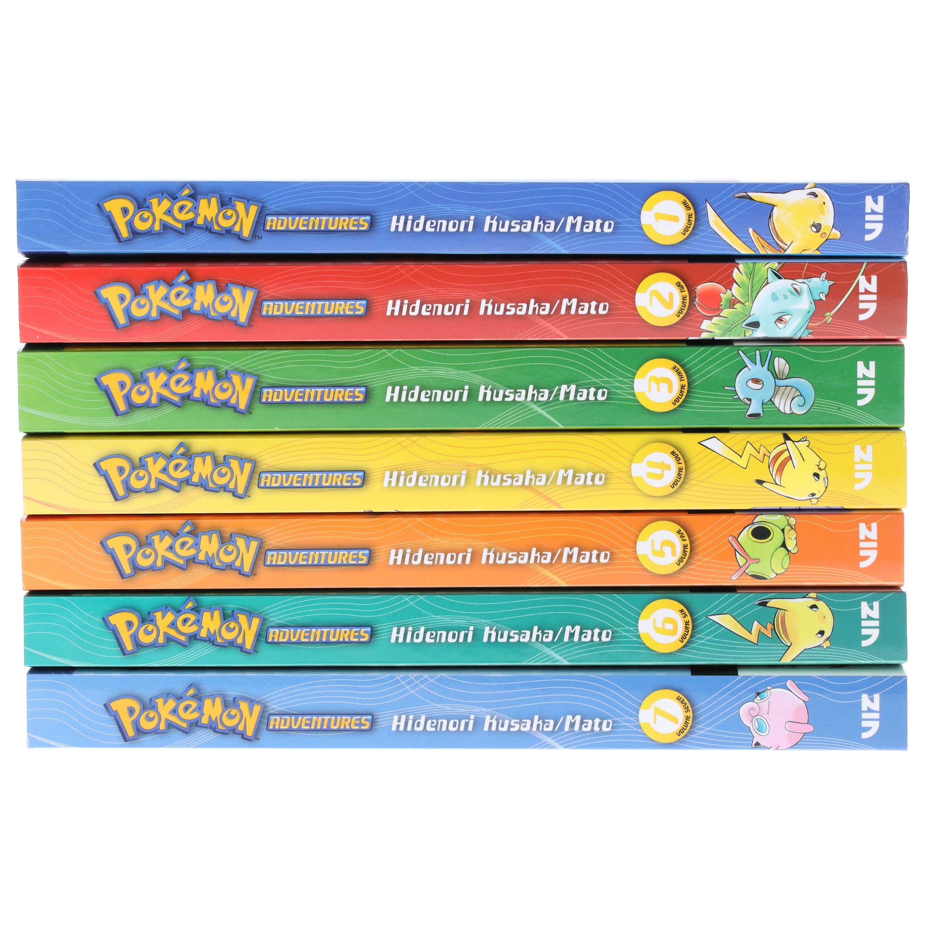 Pokemon Adventures Red & Blue Vol. 1-7 Box Set — Books2Door