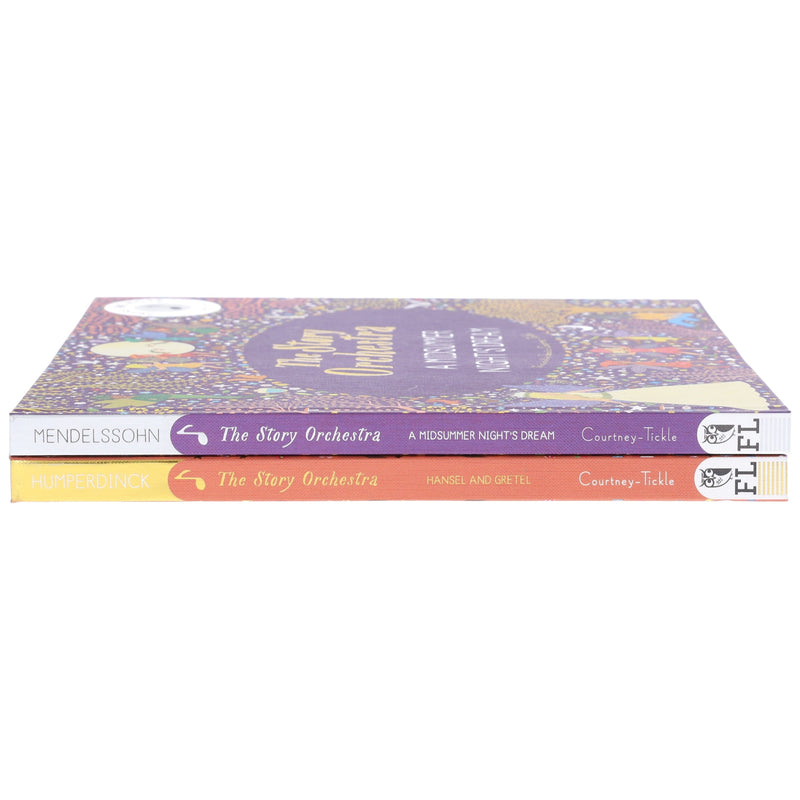 The Story Orchestra by Jessica Courtney-Tickle 2 Books Collection Set - Ages 5+ - Hardback 5-7 Frances Lincoln Publishers Ltd