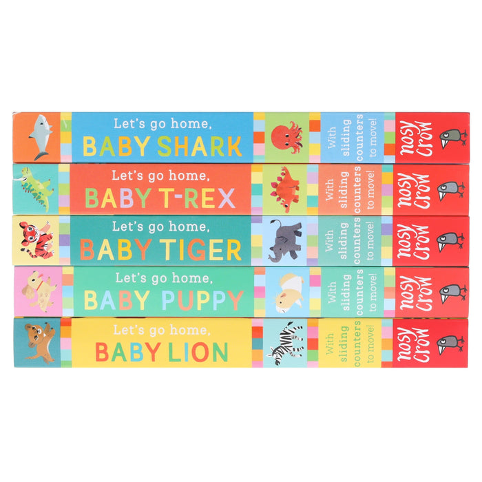 Let's Go Home Series by Carolina Buzio 5 Books Collection Set - Ages 2-5 - Board Book 0-5 Nosy Crow Ltd