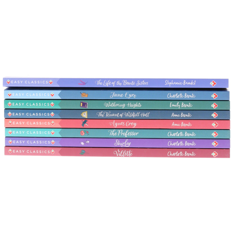The Complete Bronte Sisters 8 Books Children's Collection Set (Easy Classics) By Stephanie Baudet - Ages 7-11 - Paperback 7-9 Sweet Cherry Publishing