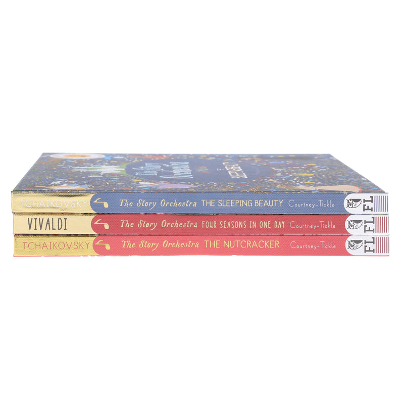 The Story Orchestra Series (Set 1) By Jessica Courtney-Tickle 3 Books Collection Set - Age 3+ - Hardback 0-5 Quarto Publishing Ltd